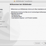 BitDefender Antivirus for Mac - Installation